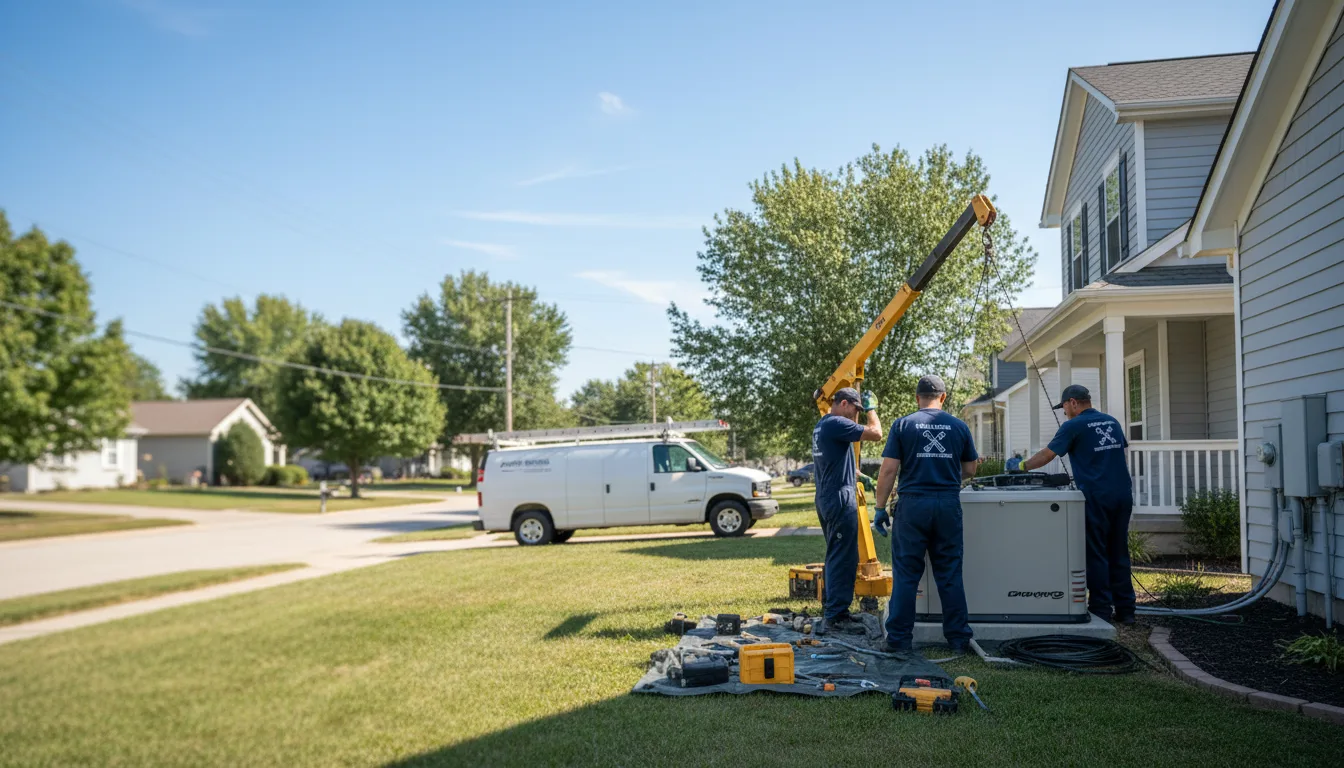 Generator Installation in Whelen Springs, AR near me